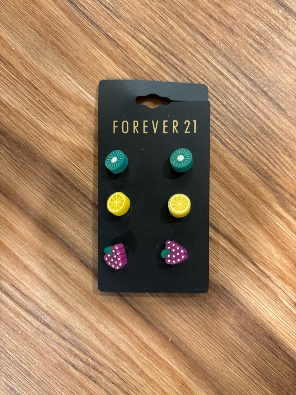 Free with purchase NWT Fruit Stud Earrings